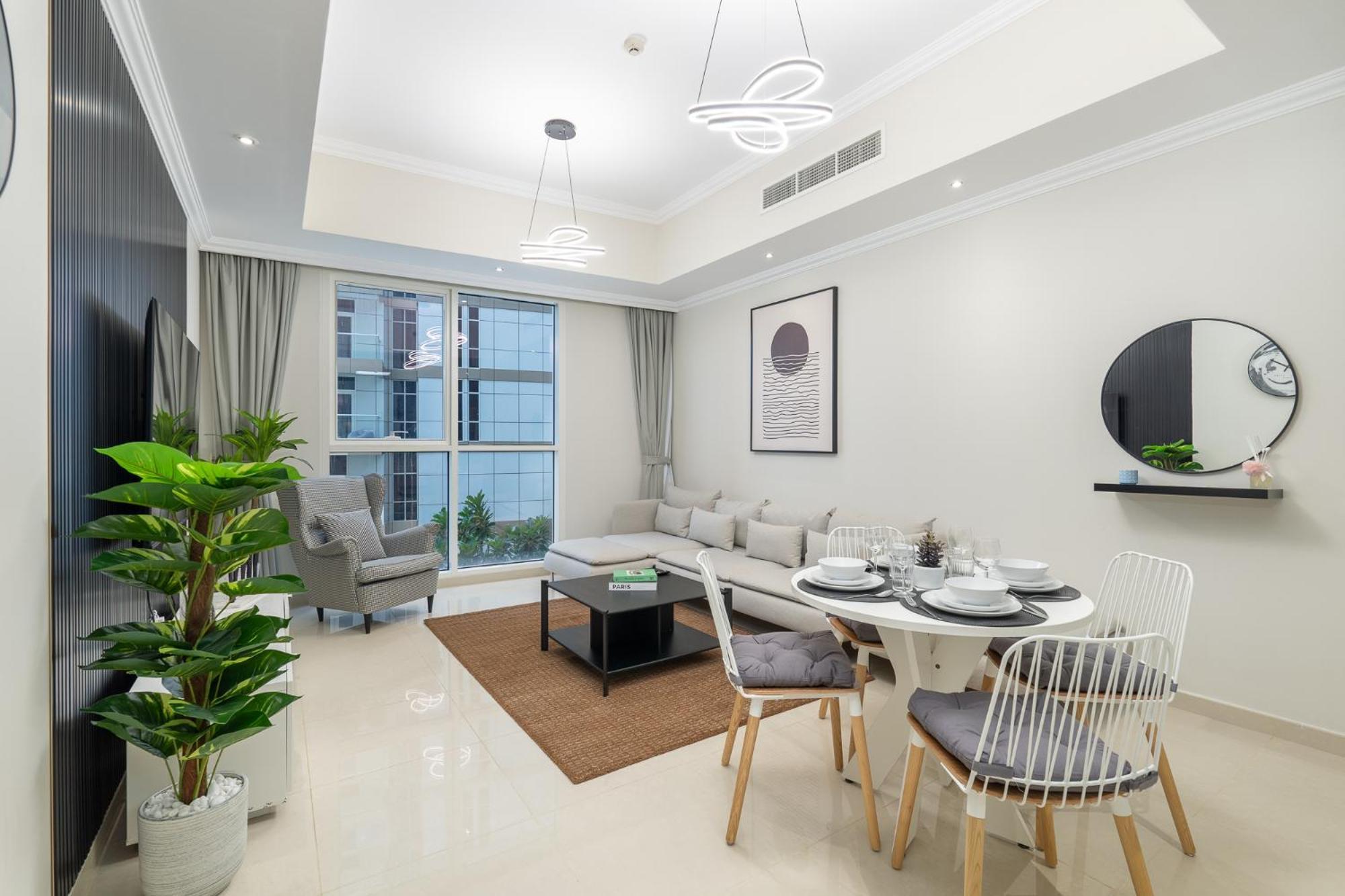 Heaven Crest Holiday Homes: Downtown Suites Near Dubai Mall & Burj Khalifa Exterior photo
